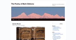 Desktop Screenshot of gibbonspoetry.com